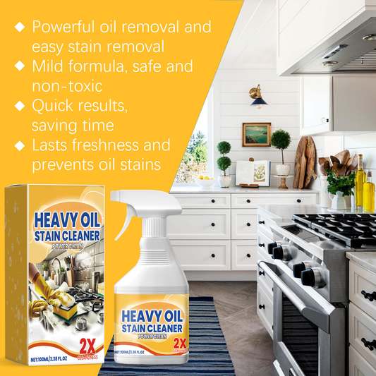 🔥 All-in-One Heavy-Duty Degreaser Cleaner: Ultimate No-Scrub Spray for Kitchen, Ovens & Stoves 🍳✨