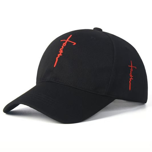 ✝️ Faith Cross Blessed - Christian Religious Baseball Cap