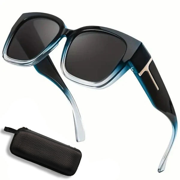 🔥Polarized Fit Over Sunglasses for Women🕶️ – UV400 Protection for Prescription Glasses ✨