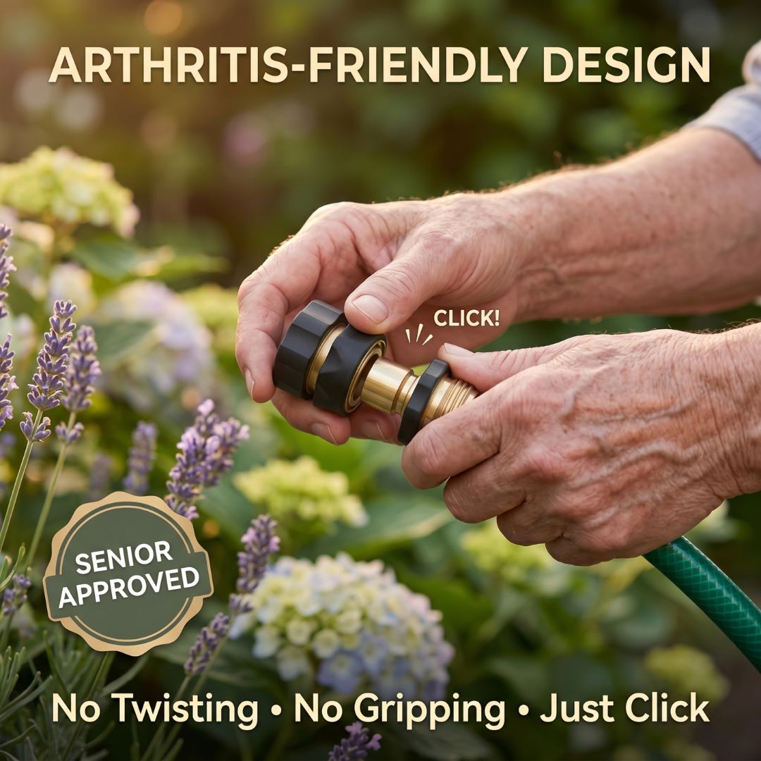 💧 Universal Quick Connect Pro Garden Hose Fittings
