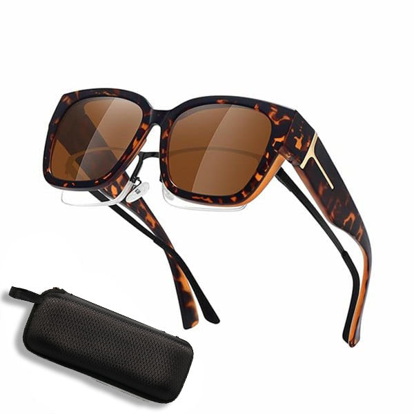 🔥Polarized Fit Over Sunglasses for Women🕶️ – UV400 Protection for Prescription Glasses ✨