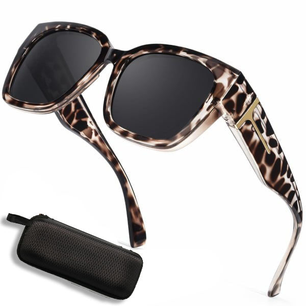🔥Polarized Fit Over Sunglasses for Women🕶️ – UV400 Protection for Prescription Glasses ✨