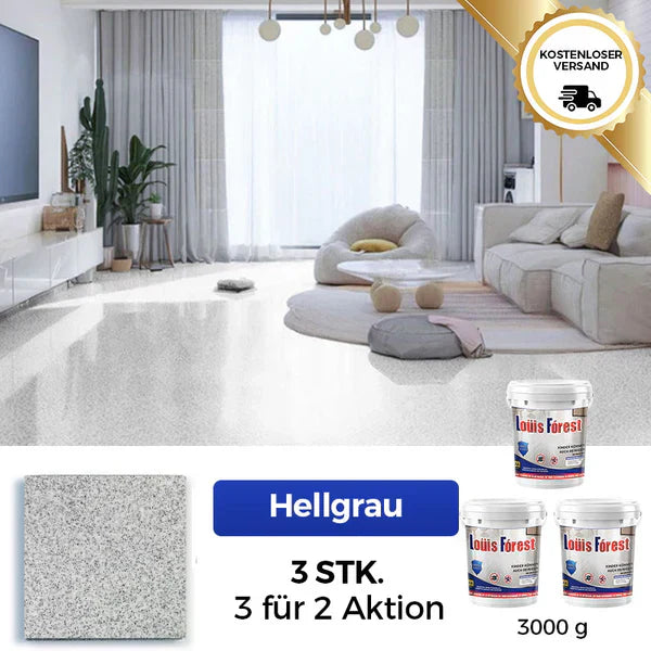 🔥Up to 50 % off!🔥High-gloss epoxy resin floor coating with a marble effect