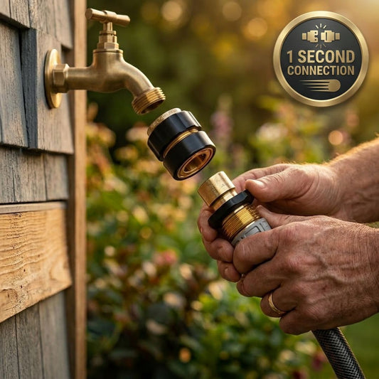 💧 Universal Quick Connect Pro Garden Hose Fittings