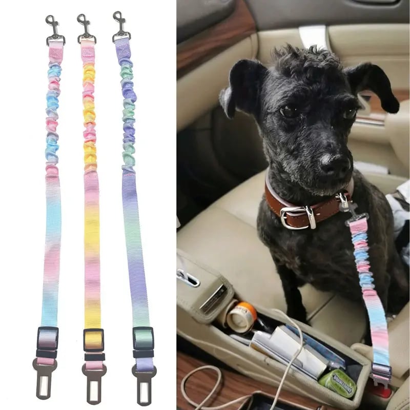🐱🐶 Pet Seatbelts – Adjustable Safety Leads