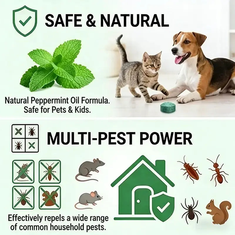 📦 12-Pack Natural Rodent Repellent Balls