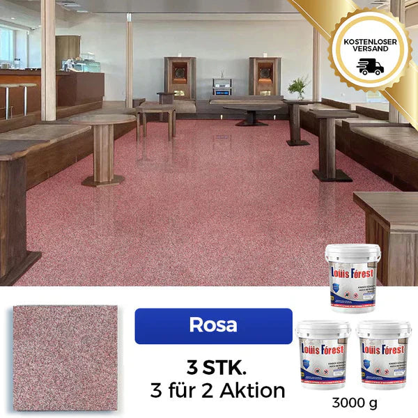 🔥Up to 50 % off!🔥High-gloss epoxy resin floor coating with a marble effect