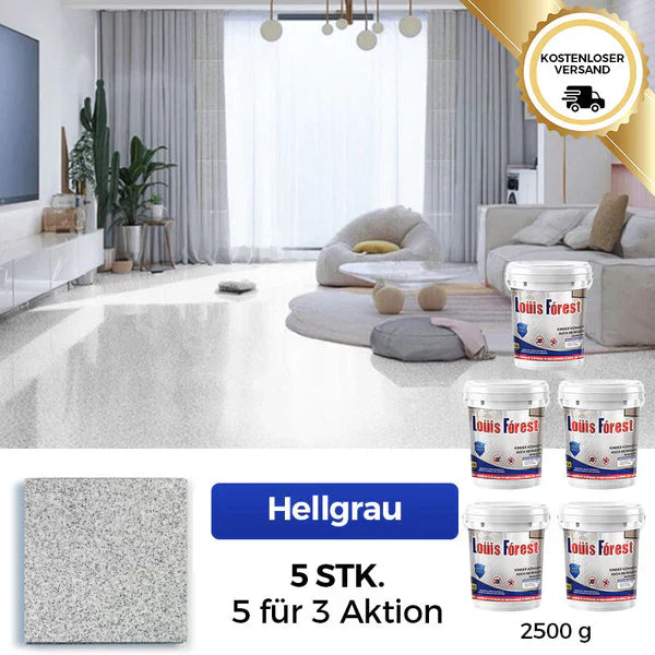 🔥Up to 50 % off!🔥High-gloss epoxy resin floor coating with a marble effect