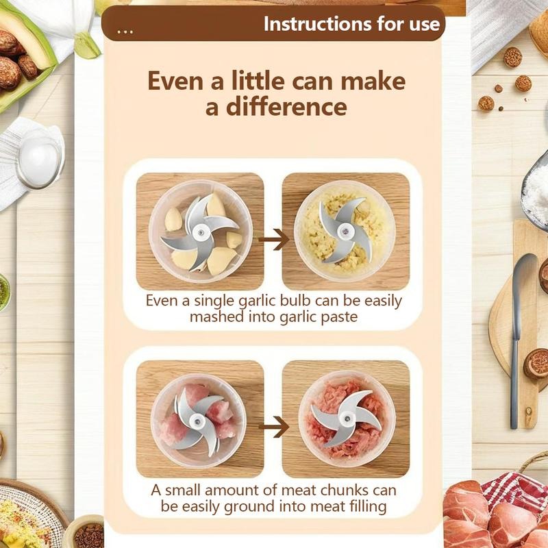 🥗Portable Mini Food Chopper