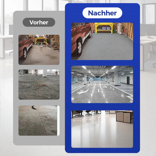 🔥Up to 50 % off!🔥High-gloss epoxy resin floor coating with a marble effect