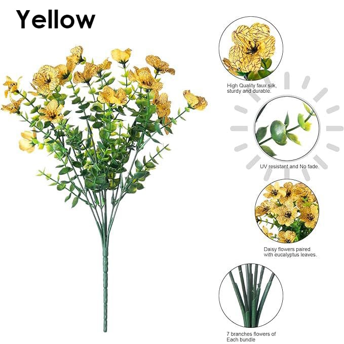 💐🌸Last Day Sale 50% OFF💐 UV Resistant Colorful Artificial Flower