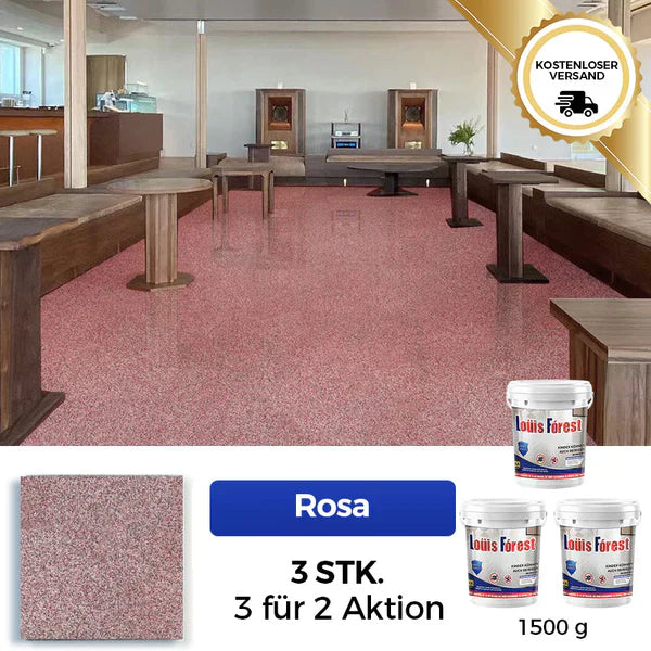 🔥Up to 50 % off!🔥High-gloss epoxy resin floor coating with a marble effect