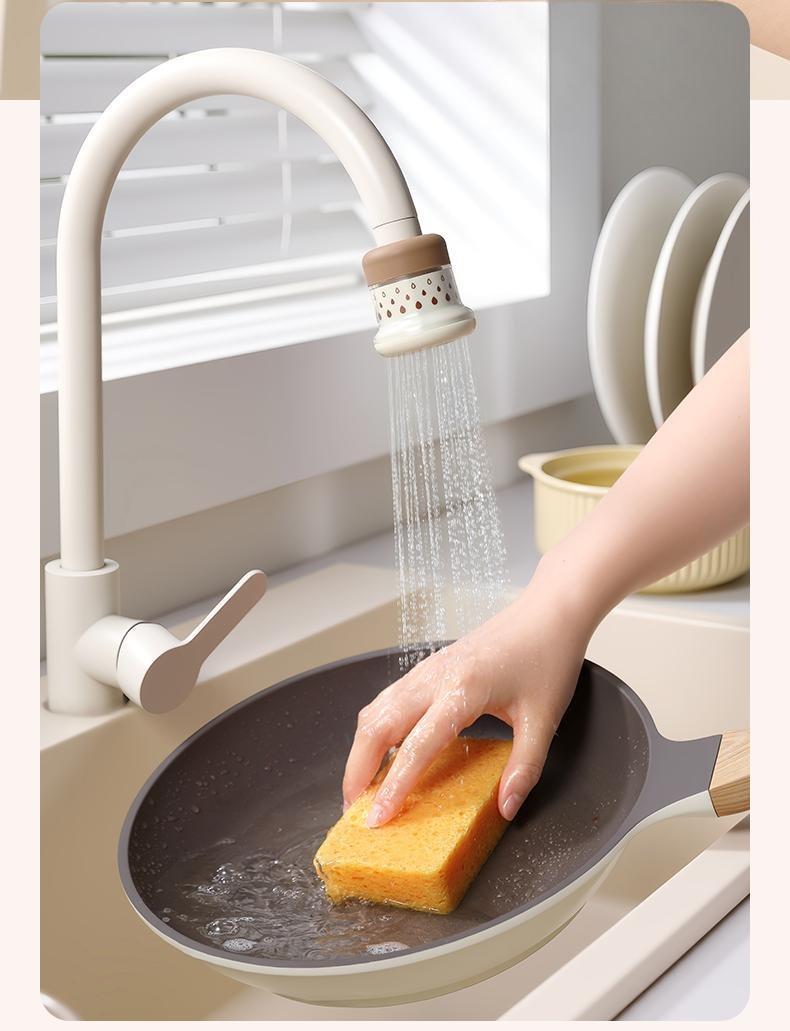 🚰 Rotatable Multi-Layer Faucet Water Filter &amp; Splash Guard