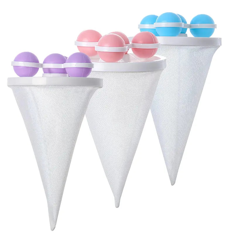 ✨ Pro-Grade Floating Laundry Lint & Hair Catcher – Reusable Mesh Filter for Spotless Washing