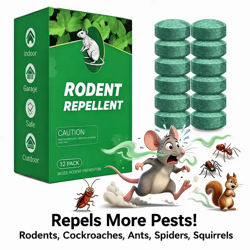 📦 12-Pack Natural Rodent Repellent Balls