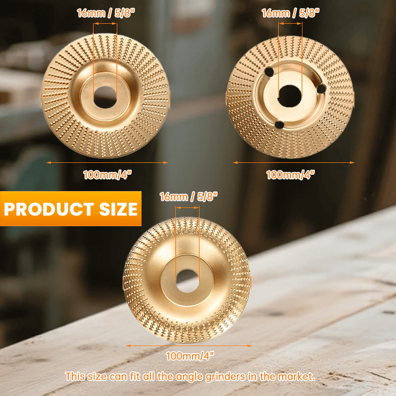 🏆⚡50K+ SOLD! Almost Gone-🔥🔨3PCS Wood Carving Disc Set