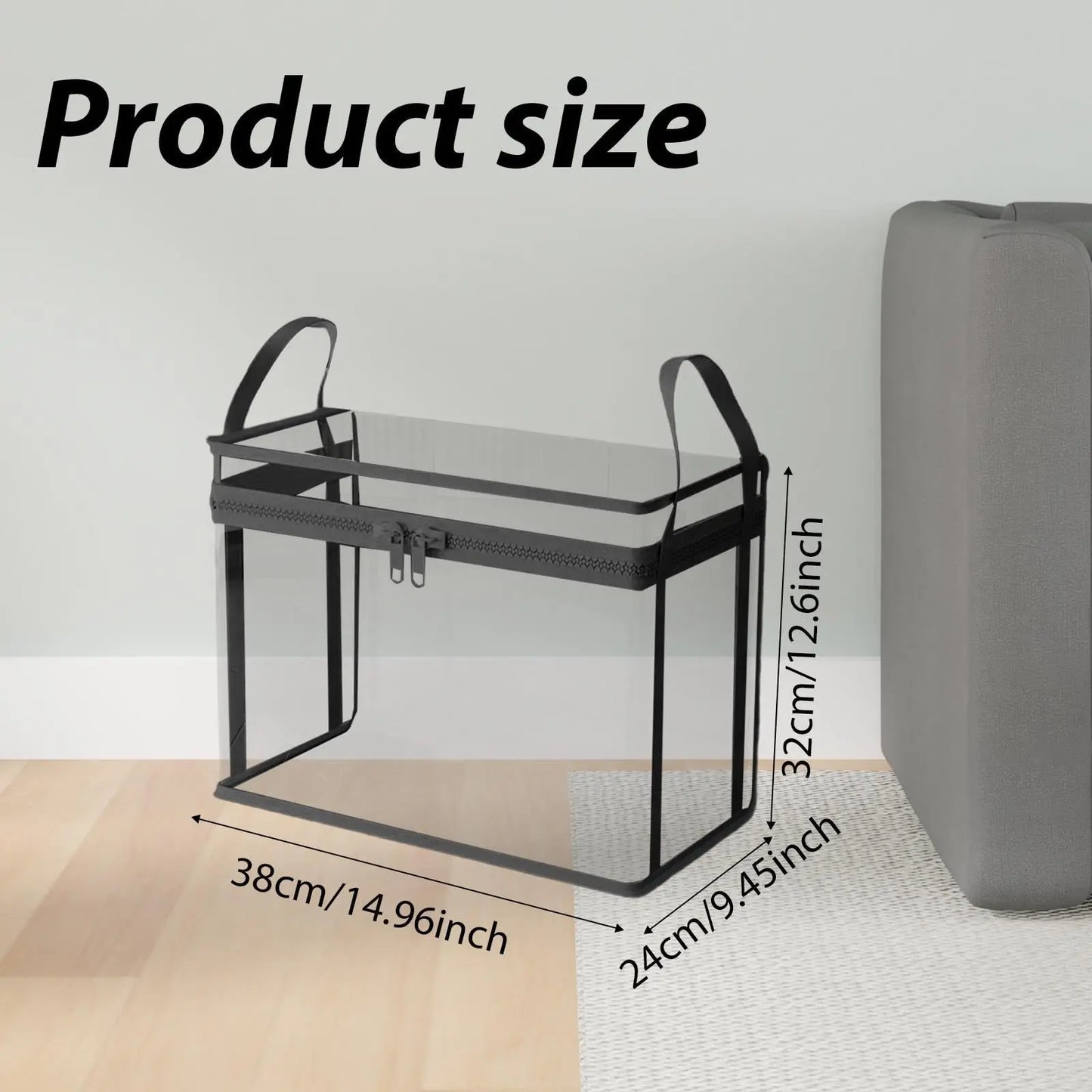🧺Large Clear Storage Box✨ Keep Your Home Organized
