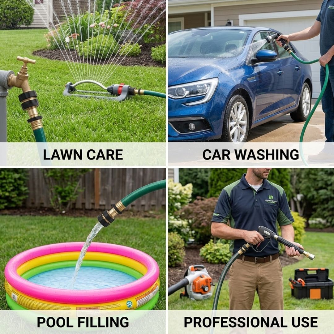 💧 Universal Quick Connect Pro Garden Hose Fittings