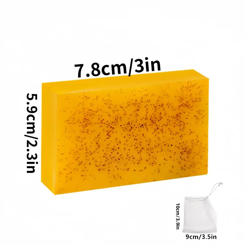 🍋 Lemon Turmeric &amp; Kojic Acid Brightening Cleansing Soap Bar