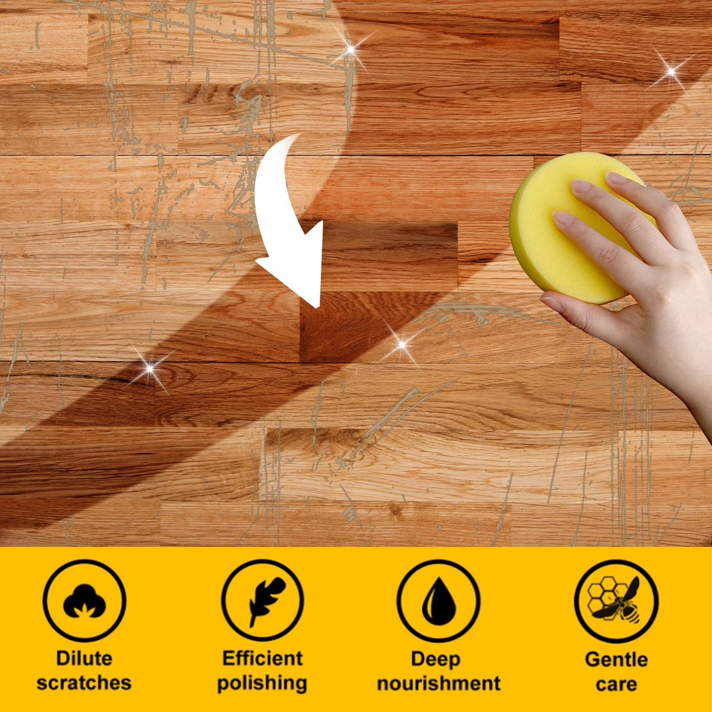 🍯 Natural Beeswax Furniture Polish