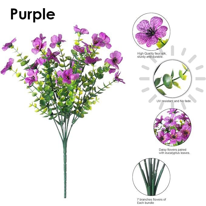 💐🌸Last Day Sale 50% OFF💐 UV Resistant Colorful Artificial Flower