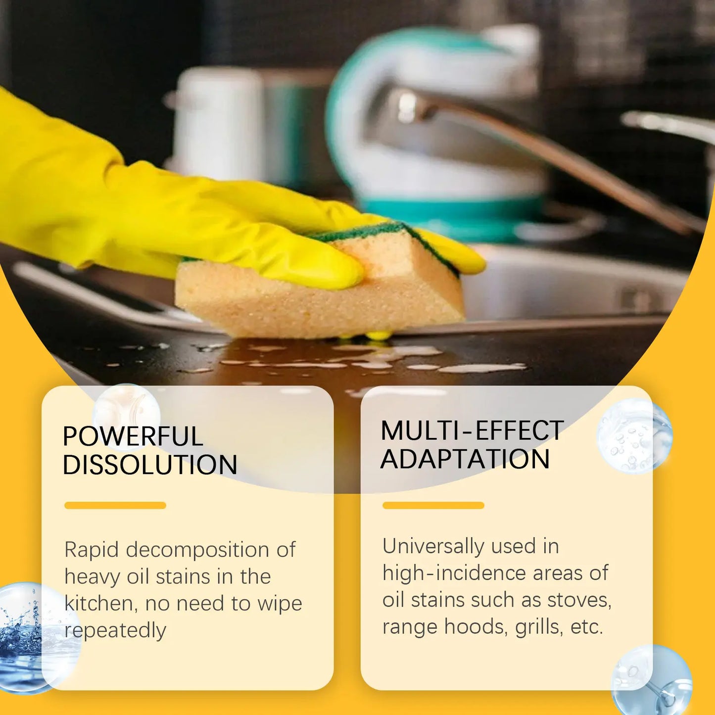🔥 All-in-One Heavy-Duty Degreaser Cleaner: Ultimate No-Scrub Spray for Kitchen, Ovens & Stoves 🍳✨