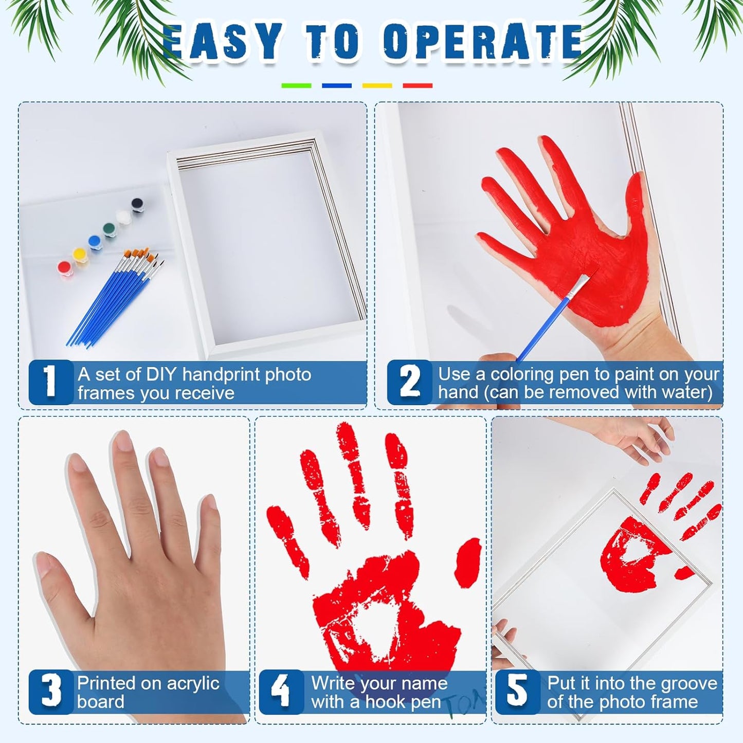 Family Handprint DIY Keepsake Kit