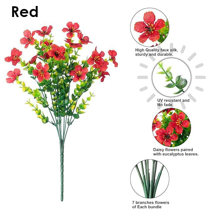 💐🌸Last Day Sale 50% OFF💐 UV Resistant Colorful Artificial Flower