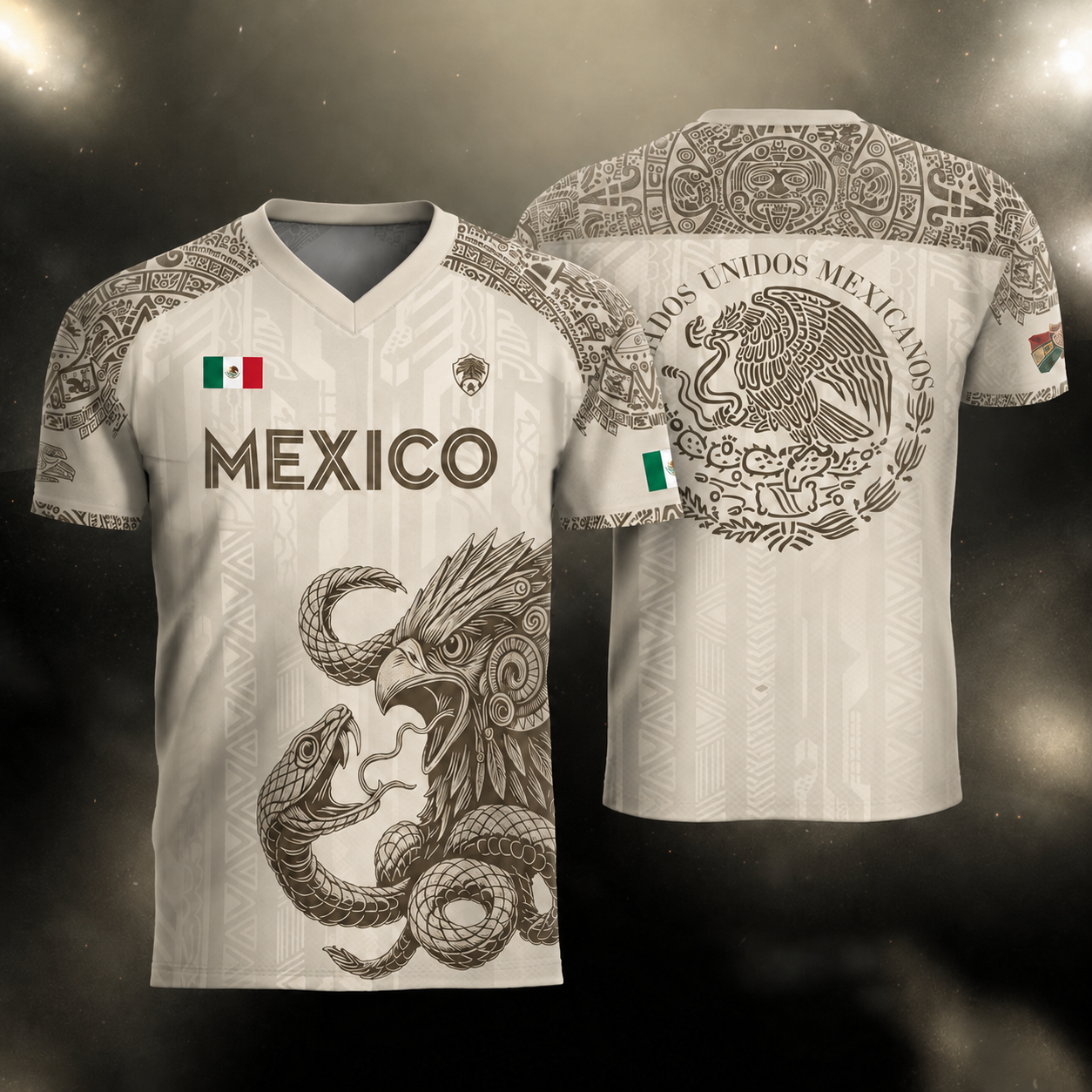 🦅 2026 Mexico Burgundy Sports T-Shirt