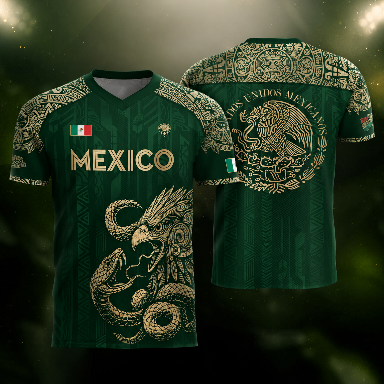 🦅 2026 Mexico Burgundy Sports T-Shirt