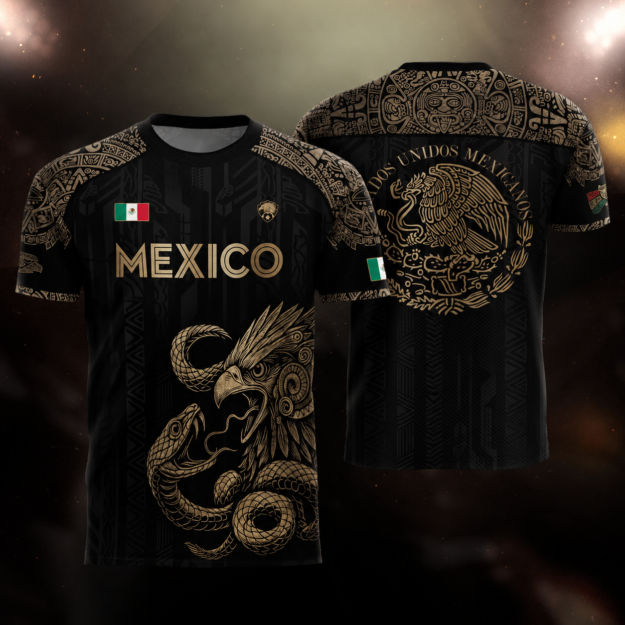 🦅 2026 Mexico Burgundy Sports T-Shirt