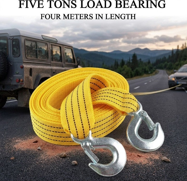 🚙 5-Ton Heavy-Duty Car Tow Strap