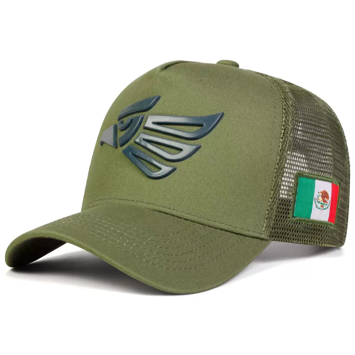 🔥🦅 Mexican Eagle Label Trucker Hat