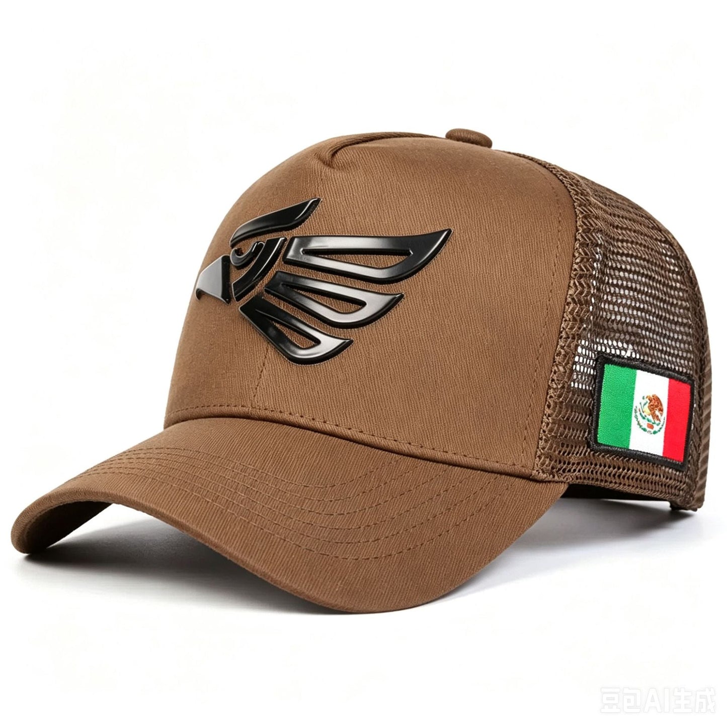 🔥🦅 Mexican Eagle Label Trucker Hat
