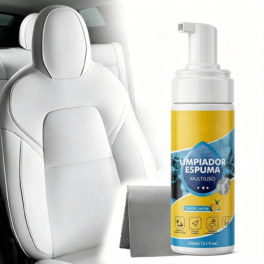 🔥🔥 4-in-1 Multi-Enzyme Foam Cleaner – Deep Clean Car, Kitchen, Bathroom & Sofa