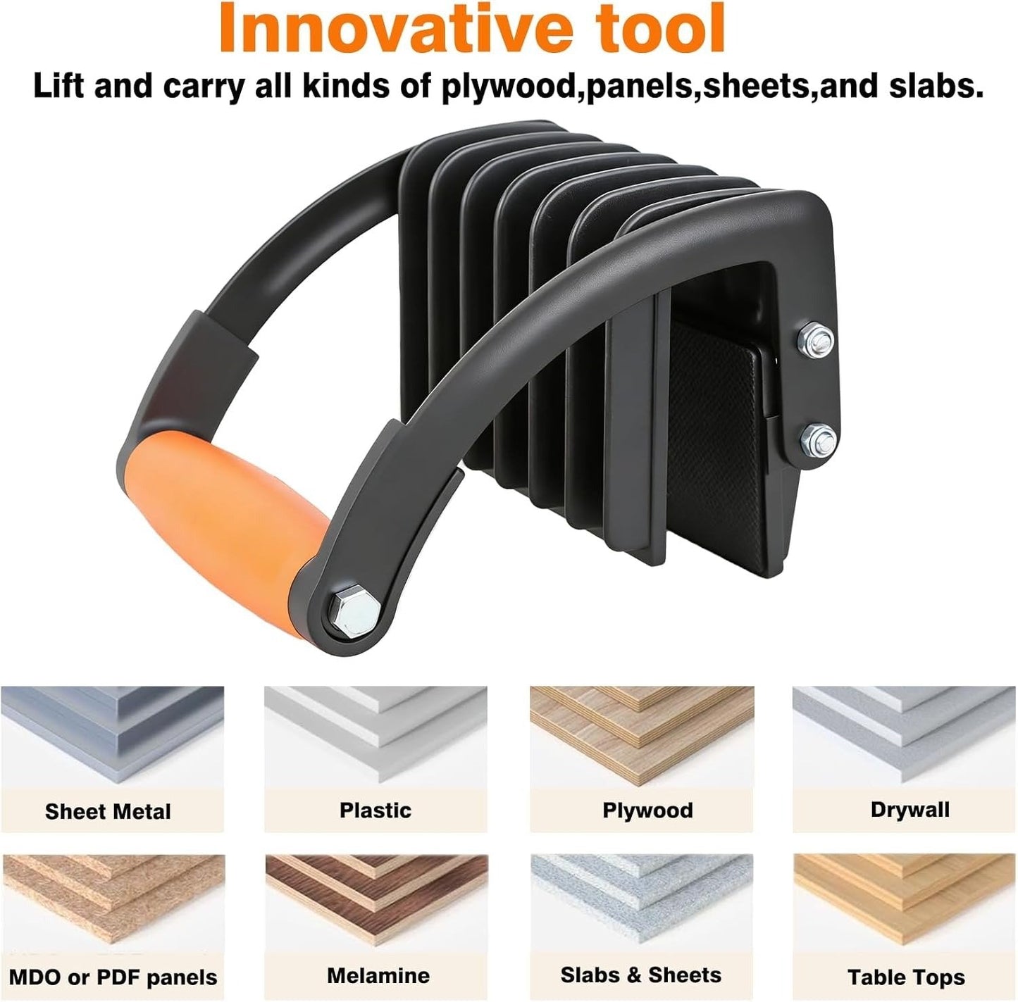 🛠️Single-Hand Panel Carrier 💪 – Heavy Duty 200LB Clamp Tool