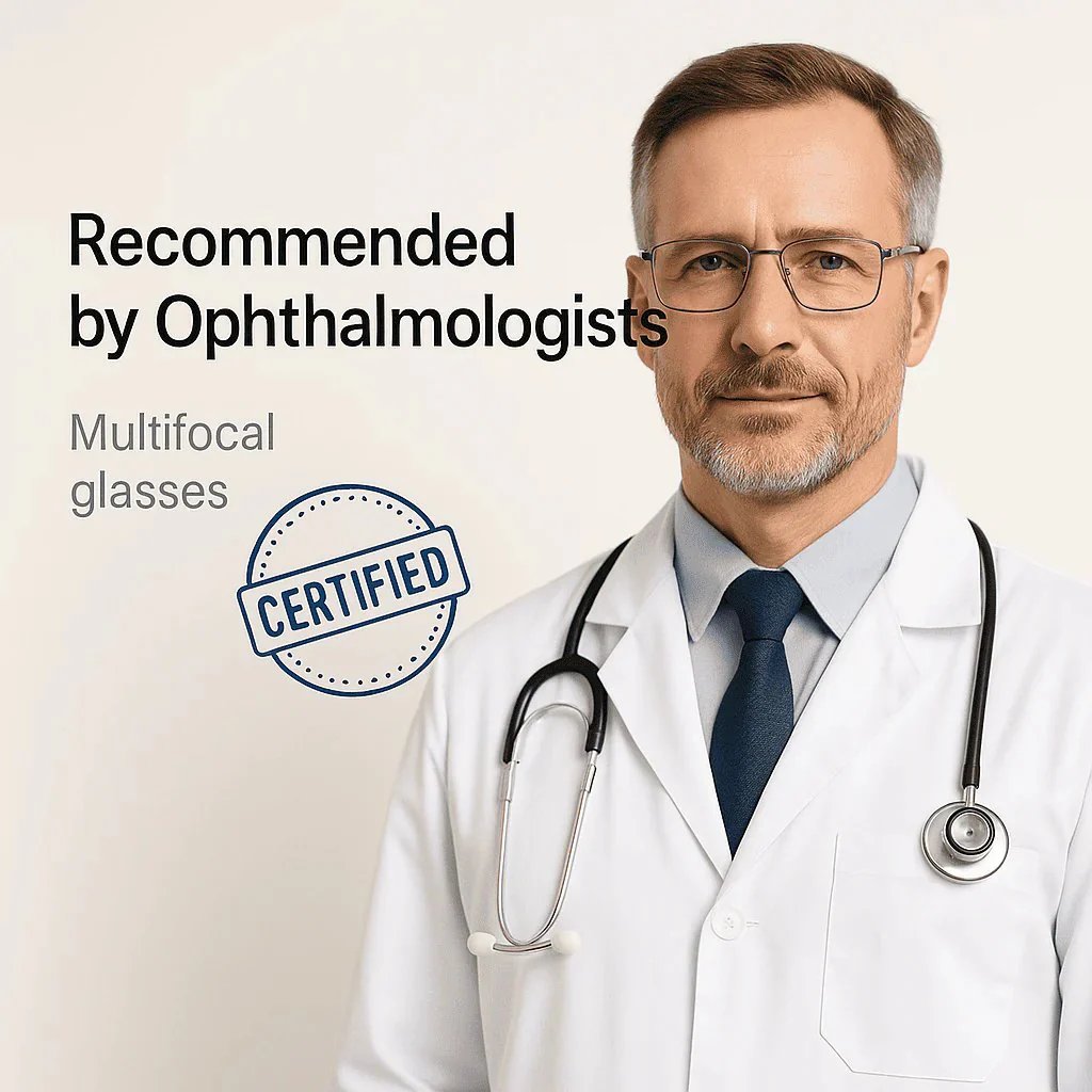 🏆⚡50K+ SOLD! Almost Gone-🔥Adaptive Multifocal Glasses – No Switching Needed