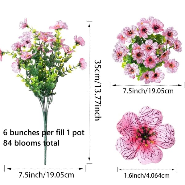 💐🌸Last Day Sale 50% OFF💐 UV Resistant Colorful Artificial Flower