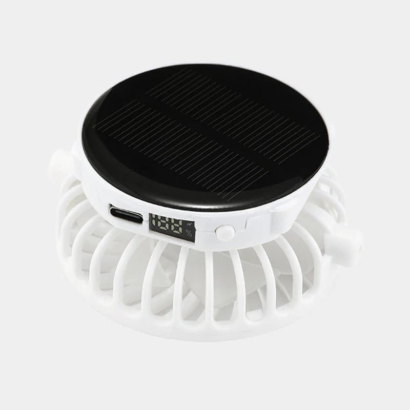 ☀️ Solar & USB Dual-Powered Fan Hat: UPF50+ breathable cooling baseball cap with 3-speed 360° adjustable whisper-quiet fan!