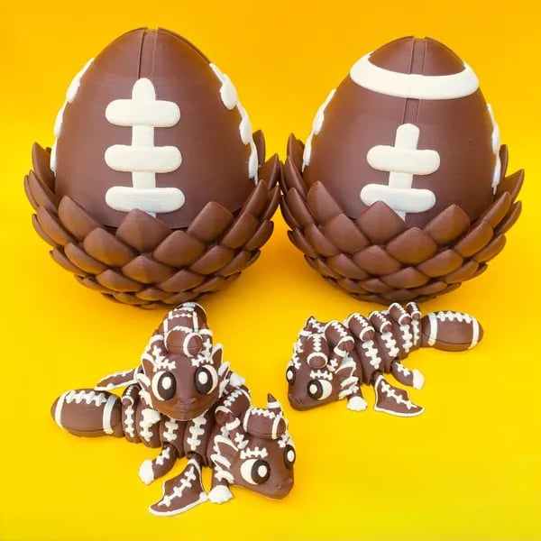 ⚾ Flexi Baseball Dragons & Egg: Winged Dragon Fidget Toy