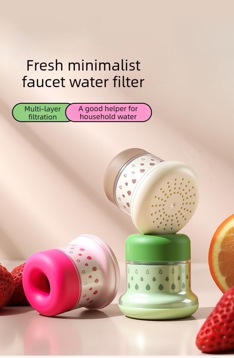🚰 Rotatable Multi-Layer Faucet Water Filter &amp; Splash Guard