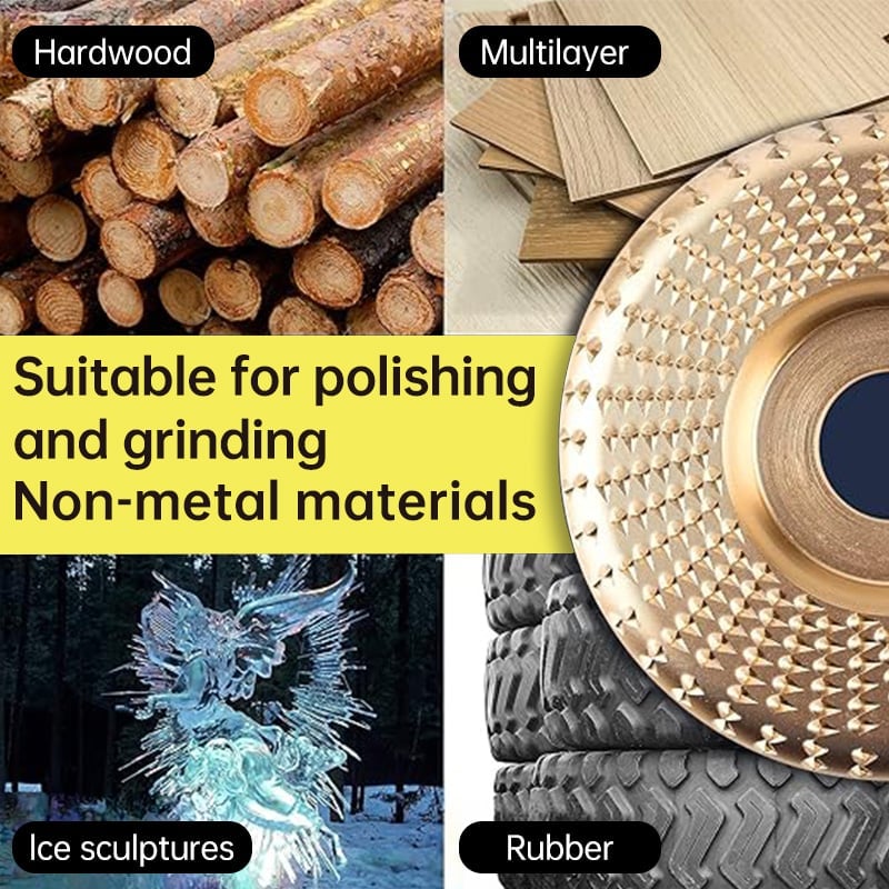 🔥 50K+ SOLD! ⏰Almost Gone🪚3PCS Premium Wood Carving Disc Set