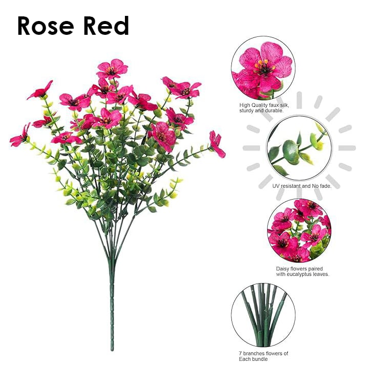 💐🌸Last Day Sale 50% OFF💐 UV Resistant Colorful Artificial Flower