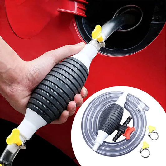 ⛽ High-Flow Manual Siphon Transfer Pump Kit