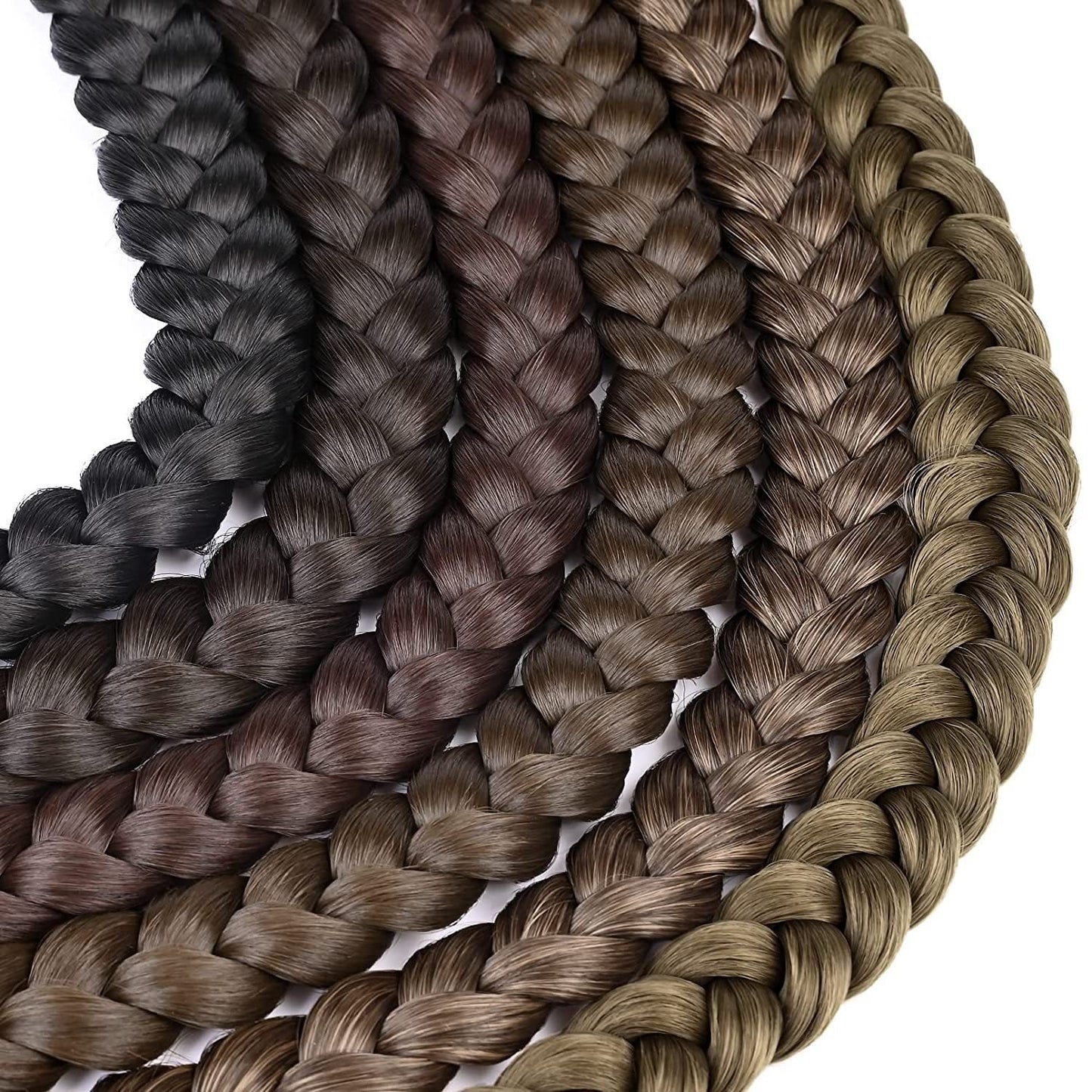 🔥Hot Sale 49% OFF - 💇‍♀️DIY Long Braid Ponytail Extension with Elastic Tie✨
