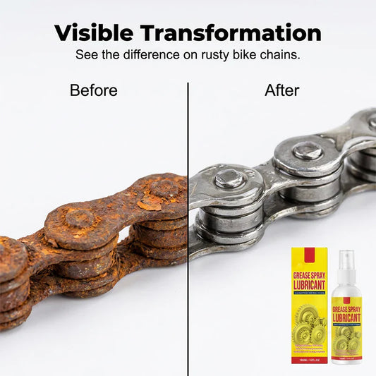 🔥 Multi-Purpose Rust Remover & Lubricant Spray: Fast-acting penetrating oil for vehicles, tools, chains, and hinges!